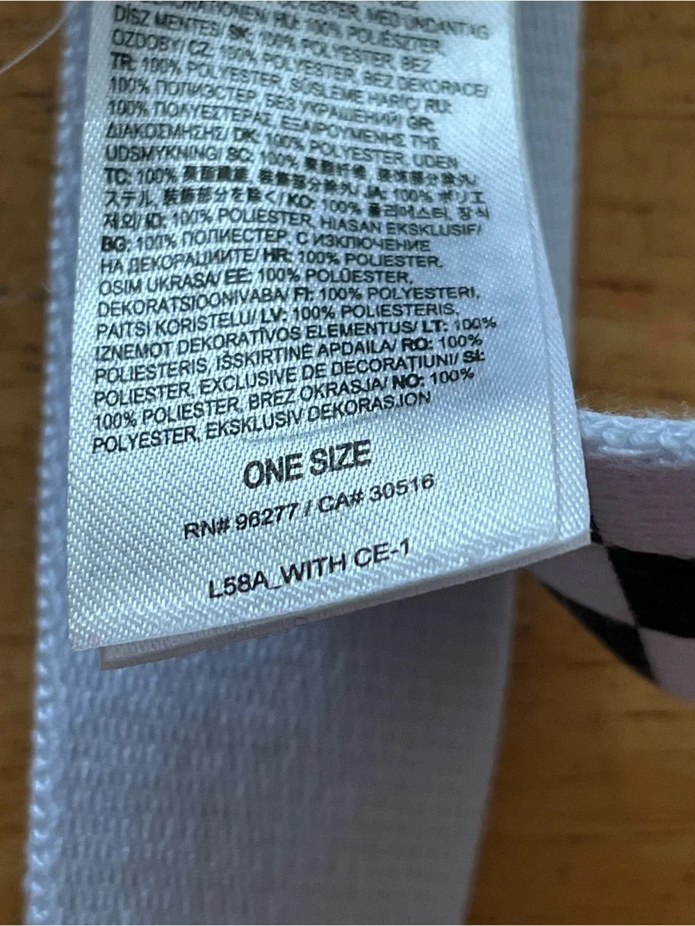 Vans belt bold